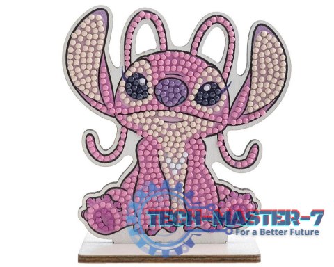 Mozaika diamentowa Crystal Art Buddies Figurka 2D Stitch Angel Mozaika diamentowa Crystal Art Buddies Figurka 2D Stitch Angel
