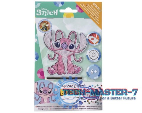Mozaika diamentowa Crystal Art Buddies Figurka 2D Stitch Angel Mozaika diamentowa Crystal Art Buddies Figurka 2D Stitch Angel