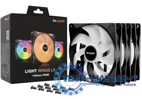 Wentylator Light WingsLX 140mm PWM 3-pak Wentylator Light WingsLX 140mm PWM 3-pak