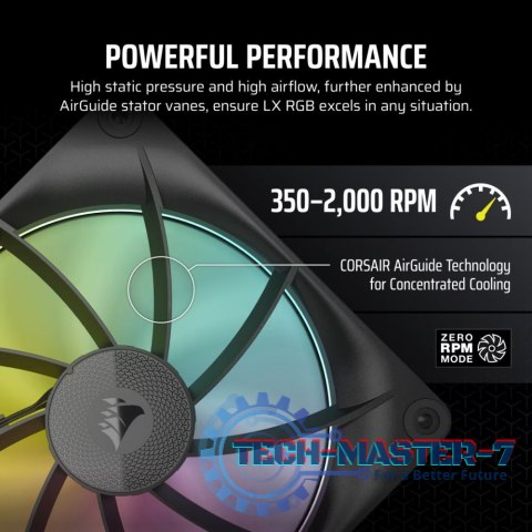 Wentylator iCUE LINK LX140 RGB 140mm Single Fan Wentylator iCUE LINK LX140 RGB 140mm Single Fan