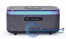 Cyfrowy budzik ładowarka radio DAB/FM RGB