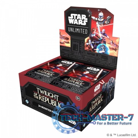 Gra Star Wars: Unlimited - Twilight of the Republic - Booster Box (24) Gra Star Wars: Unlimited - Twilight of the Republic - Booster Box (24)