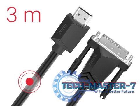 Kabel HDMI-DVI/D 4k 3m Kabel HDMI-DVI/D 4k 3m