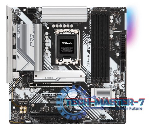 Płyta główna B760M Pro RS s1700 4DDR5 DP/HDMI mATX Płyta główna B760M Pro RS s1700 4DDR5 DP/HDMI mATX