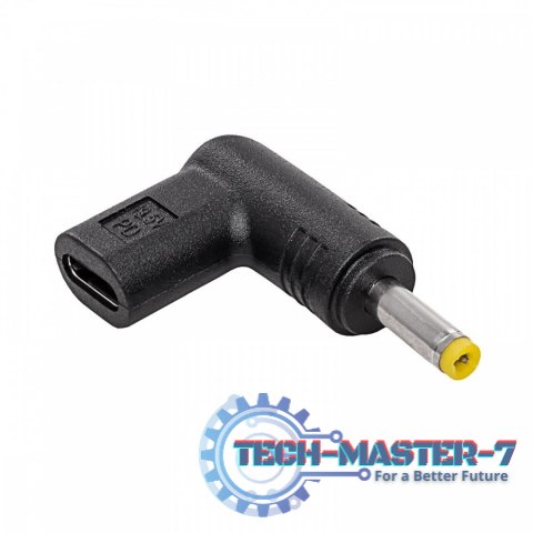 Adapter AK-ND-C04 4.0 X 1.7MM Wtyczka do zasilacza uniwersalnego USB-C / 4.0 X 1.7MM Adapter AK-ND-C04 4.0 X 1.7MM Wtyczka do zasilacza uniwersalnego USB-C / 4.0 X 1.7MM