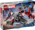 Klocki Super Heroes 76292 Kapitan Ameryka kontra Czerwony Hulk - bitwa