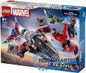 Klocki Super Heroes 76292 Kapitan Ameryka kontra Czerwony Hulk - bitwa