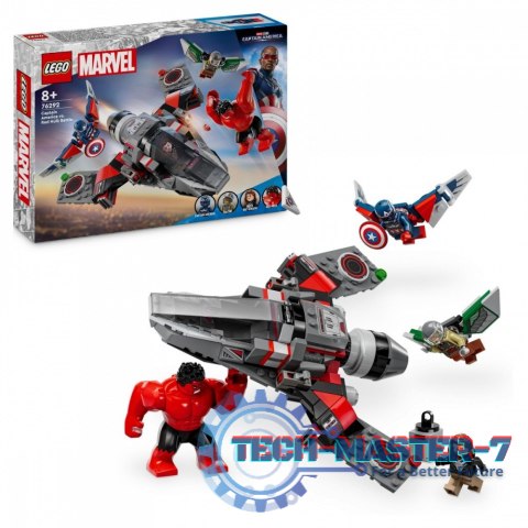 Klocki Super Heroes 76292 Kapitan Ameryka kontra Czerwony Hulk - bitwa Klocki Super Heroes 76292 Kapitan Ameryka kontra Czerwony Hulk - bitwa