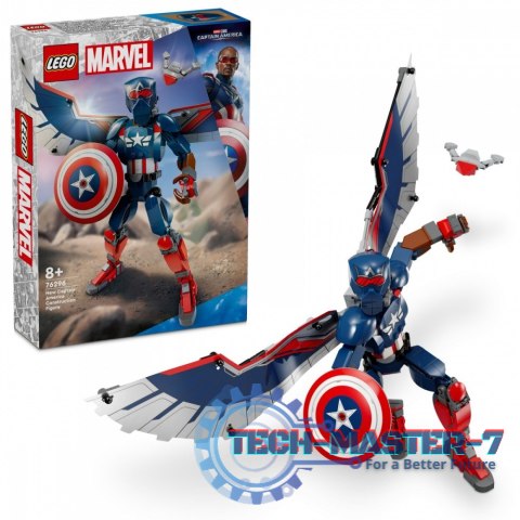 Klocki Super Heroes 76296 Figurka nowego Kapitana Ameryki Klocki Super Heroes 76296 Figurka nowego Kapitana Ameryki