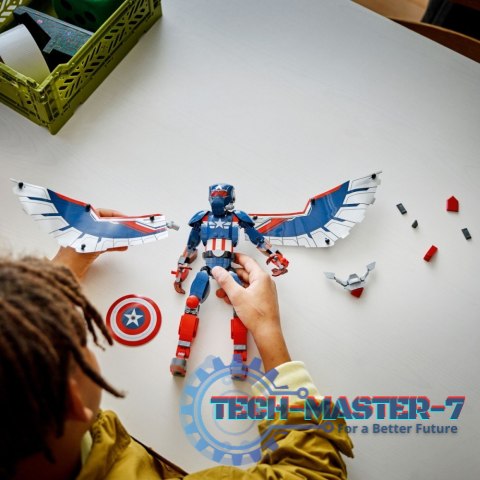 Klocki Super Heroes 76296 Figurka nowego Kapitana Ameryki Klocki Super Heroes 76296 Figurka nowego Kapitana Ameryki