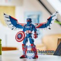 Klocki Super Heroes 76296 Figurka nowego Kapitana Ameryki