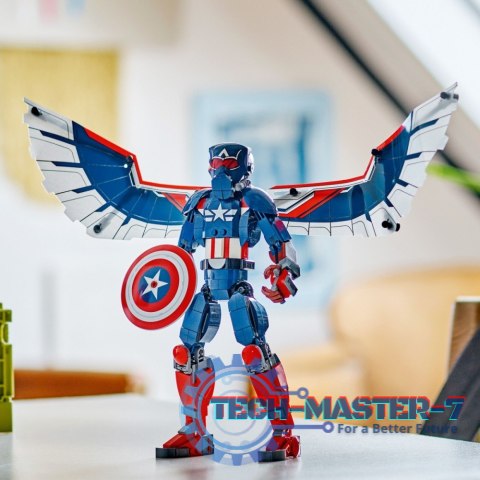 Klocki Super Heroes 76296 Figurka nowego Kapitana Ameryki Klocki Super Heroes 76296 Figurka nowego Kapitana Ameryki