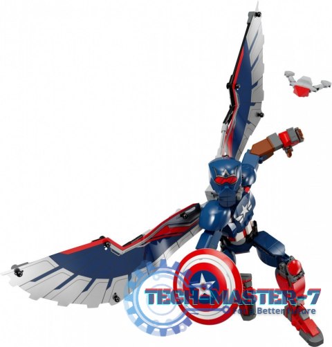 Klocki Super Heroes 76296 Figurka nowego Kapitana Ameryki Klocki Super Heroes 76296 Figurka nowego Kapitana Ameryki