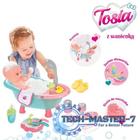 Lalka Tosia z wanienką Lalka Tosia z wanienką