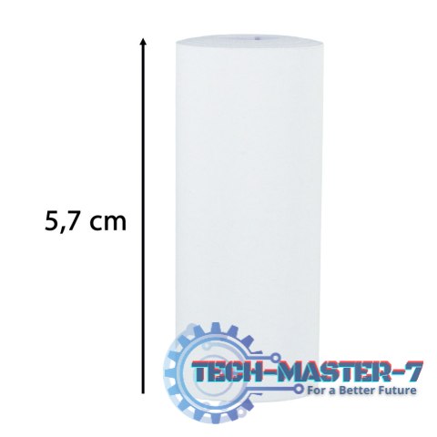 Rolki papier wkład termiczny do mini drukarki 57mm x 4,5m 5 sztuk Rolki papier wkład termiczny do mini drukarki 57mm x 4,5m 5 sztuk