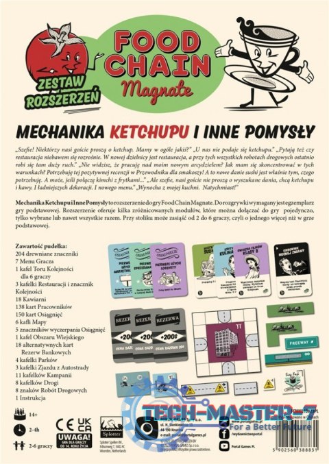 Gra Food Chain Magnate: Mechanika ketchupu i inne pomysły Gra Food Chain Magnate: Mechanika ketchupu i inne pomysły