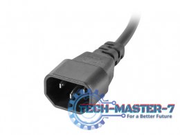 Listwa zasilająca rack PDU 19 cali 1U 16A 5x230V 2m czarna C14