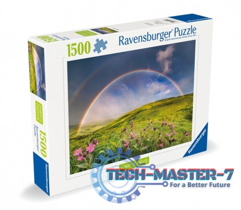 Puzzle 1500 elementów Tęcza nad łąka Puzzle 1500 elementów Tęcza nad łąka