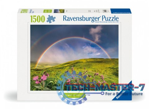 Puzzle 1500 elementów Tęcza nad łąka Puzzle 1500 elementów Tęcza nad łąka