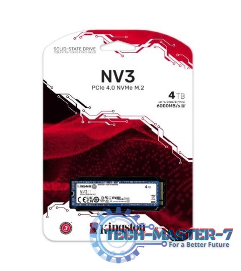 Dysk SSD NV3 4TB M.2 2280 PCI-e 4.0 NVMe 6000/5000 Dysk SSD NV3 4TB M.2 2280 PCI-e 4.0 NVMe 6000/5000