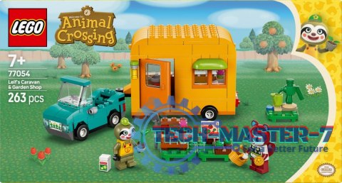 Klocki Animal Crossing 77054 Leif i jego karawan oraz sklep ogrodniczy Klocki Animal Crossing 77054 Leif i jego karawan oraz sklep ogrodniczy