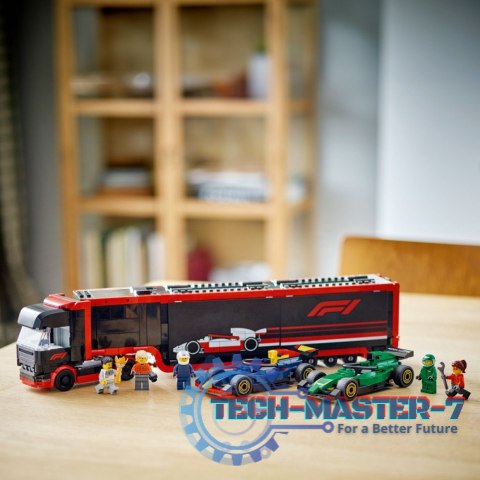 Klocki City 60445 F1 Ciężarówka z bolidami RB20 i AMR24 F1 Klocki City 60445 F1 Ciężarówka z bolidami RB20 i AMR24 F1
