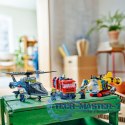 Klocki City 60462 Zestaw z helikopterem, wozem strażackim i łodzią
