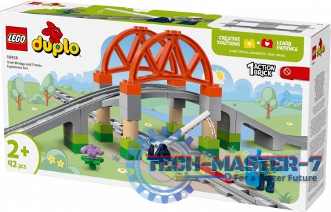 Klocki DUPLO 10426 Most i tory kolejowe - zestaw rozszerzający Klocki DUPLO 10426 Most i tory kolejowe - zestaw rozszerzający