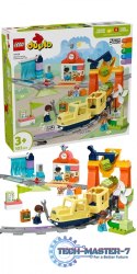 Klocki DUPLO 10428 Duży interaktywny pociąg miejski