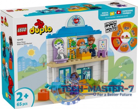 Klocki DUPLO 10449 Pierwszy raz: Wizyta u lekarza Klocki DUPLO 10449 Pierwszy raz: Wizyta u lekarza