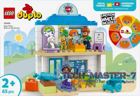 Klocki DUPLO 10449 Pierwszy raz: Wizyta u lekarza Klocki DUPLO 10449 Pierwszy raz: Wizyta u lekarza