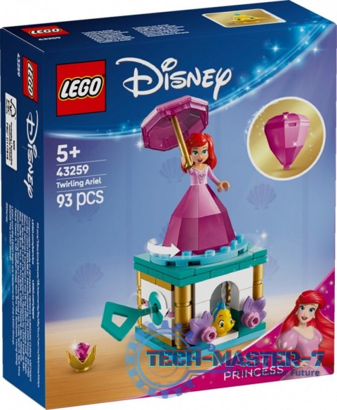 Klocki Disney 43259 Wirująca Arielka Klocki Disney 43259 Wirująca Arielka