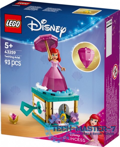 Klocki Disney 43259 Wirująca Arielka Klocki Disney 43259 Wirująca Arielka