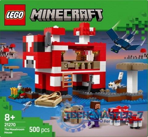 Klocki Minecraft 21270 Dom grzybowej krowy Klocki Minecraft 21270 Dom grzybowej krowy