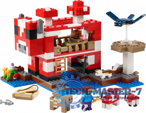 Klocki Minecraft 21270 Dom grzybowej krowy Klocki Minecraft 21270 Dom grzybowej krowy