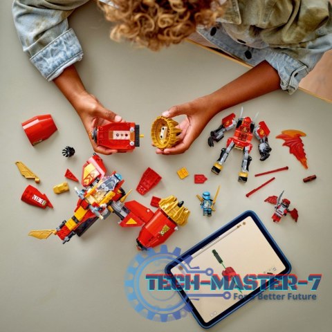 Klocki Ninjago 71830 Burzowy jeździec-mech Kaia Klocki Ninjago 71830 Burzowy jeździec-mech Kaia