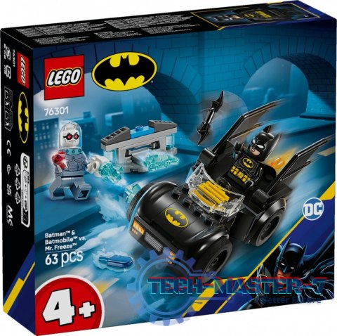 Klocki Super Heroes 76301 Batman i Batmobil kontra Mr. Freeze Klocki Super Heroes 76301 Batman i Batmobil kontra Mr. Freeze