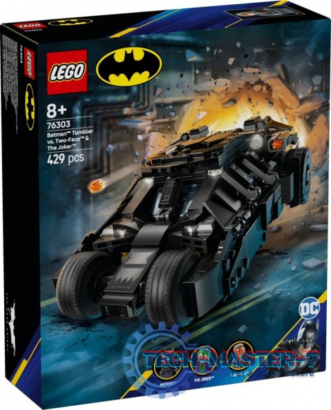 Klocki Super Heroes 76303 Tumbler Batmana kontra Dwie Twarze i Joker Klocki Super Heroes 76303 Tumbler Batmana kontra Dwie Twarze i Joker