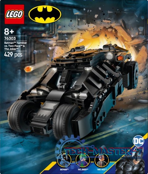 Klocki Super Heroes 76303 Tumbler Batmana kontra Dwie Twarze i Joker Klocki Super Heroes 76303 Tumbler Batmana kontra Dwie Twarze i Joker