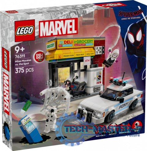 Klocki Super Heroes 76311 Multiwersum: Miles Morales kontra Spot Klocki Super Heroes 76311 Multiwersum: Miles Morales kontra Spot