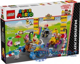 Klocki Super Mario 72036 Mario Kart - Zestaw Baby Peach i Grand Prix