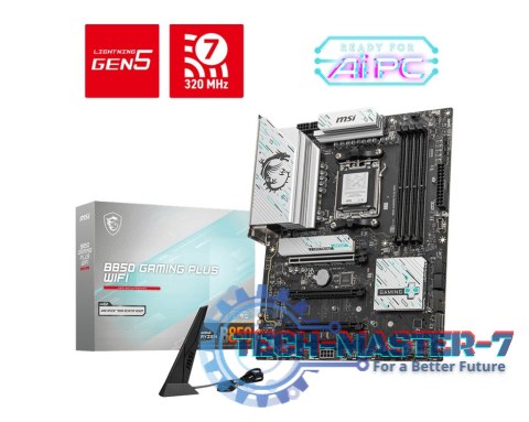 Płyta główna B850 GAMING PLUS WIFI A M5 4DDR5 ATX Płyta główna B850 GAMING PLUS WIFI A M5 4DDR5 ATX