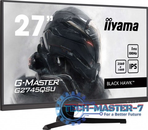 Monitor 27 cali G2745QSU-B2,IPS,QHD,100Hz,1ms,2xUSB,300cd Monitor 27 cali G2745QSU-B2,IPS,QHD,100Hz,1ms,2xUSB,300cd