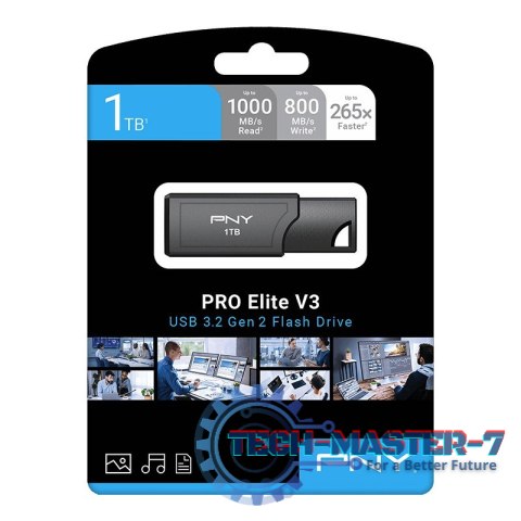 Pendrive ProElite V3 1TB USBA3.2 P-FD1TBPROV3-GE Pendrive ProElite V3 1TB USBA3.2 P-FD1TBPROV3-GE