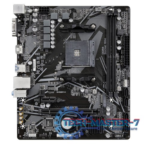 Płyta główna B450M K AM4 2DDR4 HDMI USB 3.2 M.2 uATX Płyta główna B450M K AM4 2DDR4 HDMI USB 3.2 M.2 uATX