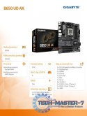 Płyta główna B650 UD AX AM5 4DDR5 HDMI/DP ATX