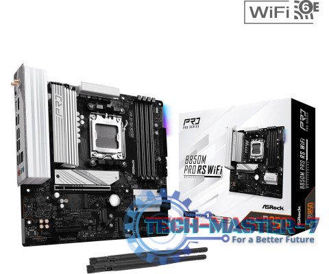 Płyta główna B850M PRO RS WIFI AM5 4DDR5 mATX Płyta główna B850M PRO RS WIFI AM5 4DDR5 mATX