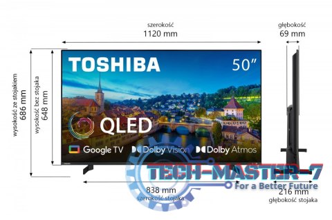 Telewizor QLED 50 cali 50QG5E63DG Telewizor QLED 50 cali 50QG5E63DG