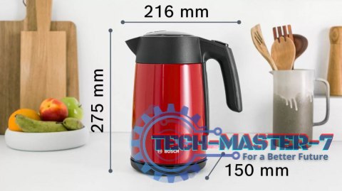 Czajnik 1,7l czerwony TWK7L464 Czajnik 1,7l czerwony TWK7L464