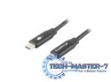 Kabel USB-C M/M 2.0 CA-CMCM-40CU-0010-BK Czarny 1m